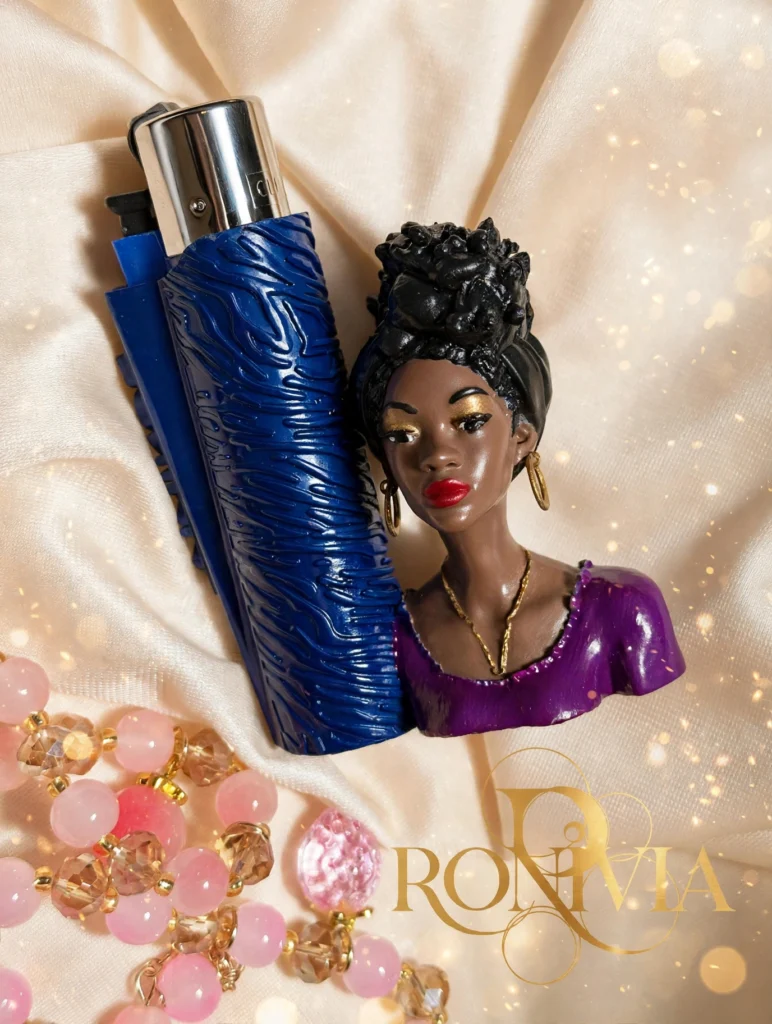 Zuri – Handcrafted Clipper Lighter Cover