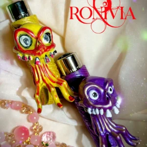 Toxic & Void – Handcrafted Clipper Lighter Cover Duo
