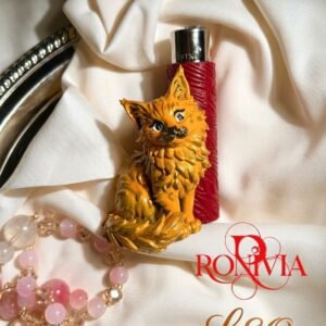 Leo – Handcrafted Clipper Lighter Cover