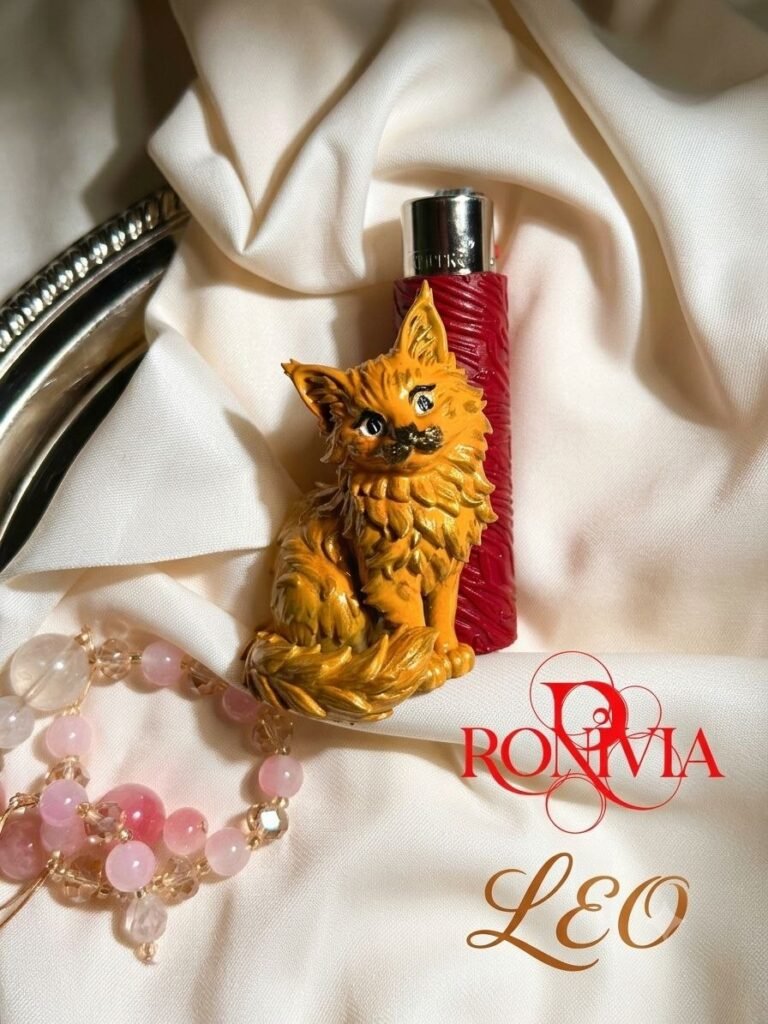 Leo – Handcrafted Clipper Lighter Cover