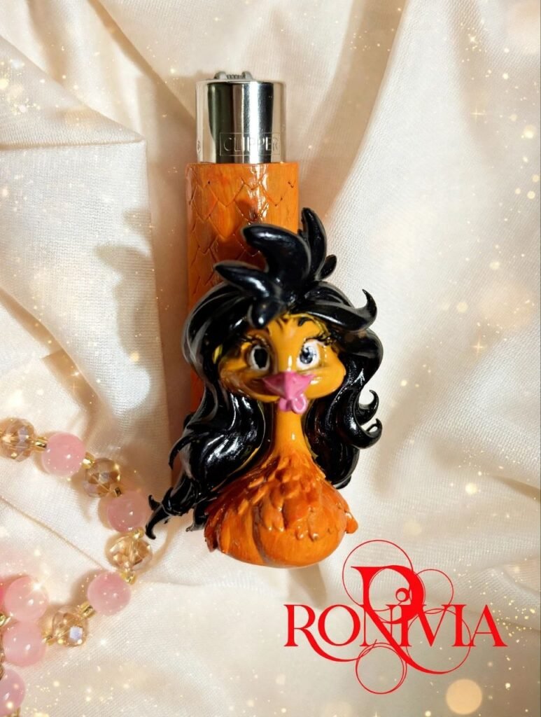 Roxy – Handcrafted Clipper Lighter Cover
