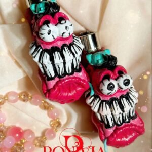 Chatter & Chomp – Handcrafted Clipper Lighter Cover Duo