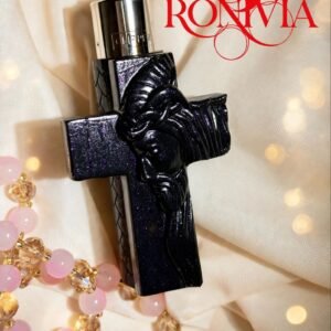 Nocturne Cross – Handcrafted Clipper Lighter Cover