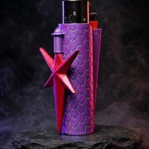 Dragon Dagger – Purple Clipper Lighter Cover