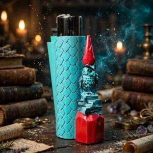RONIVIA Sage – Crystal Library Edition Clipper Lighter Cover