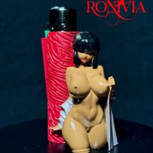 RONIVIA Crimson Geisha – Lady Akane Clipper Lighter Cover