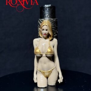 RONIVIA Golden Venus – Lady Aurelia Clipper Lighter Cover